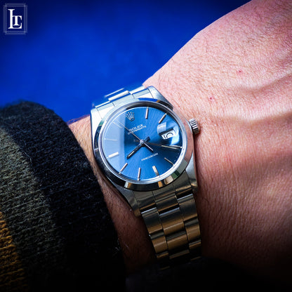 Rolex Oysterdate Precision blue