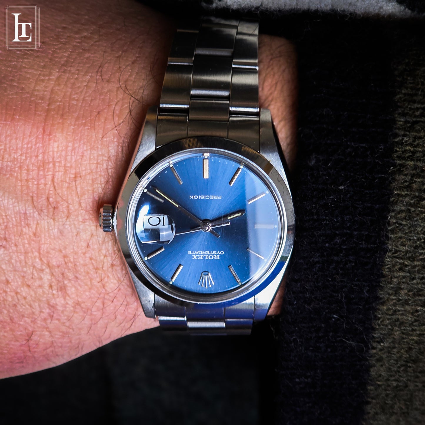 Rolex Oysterdate Precision blue