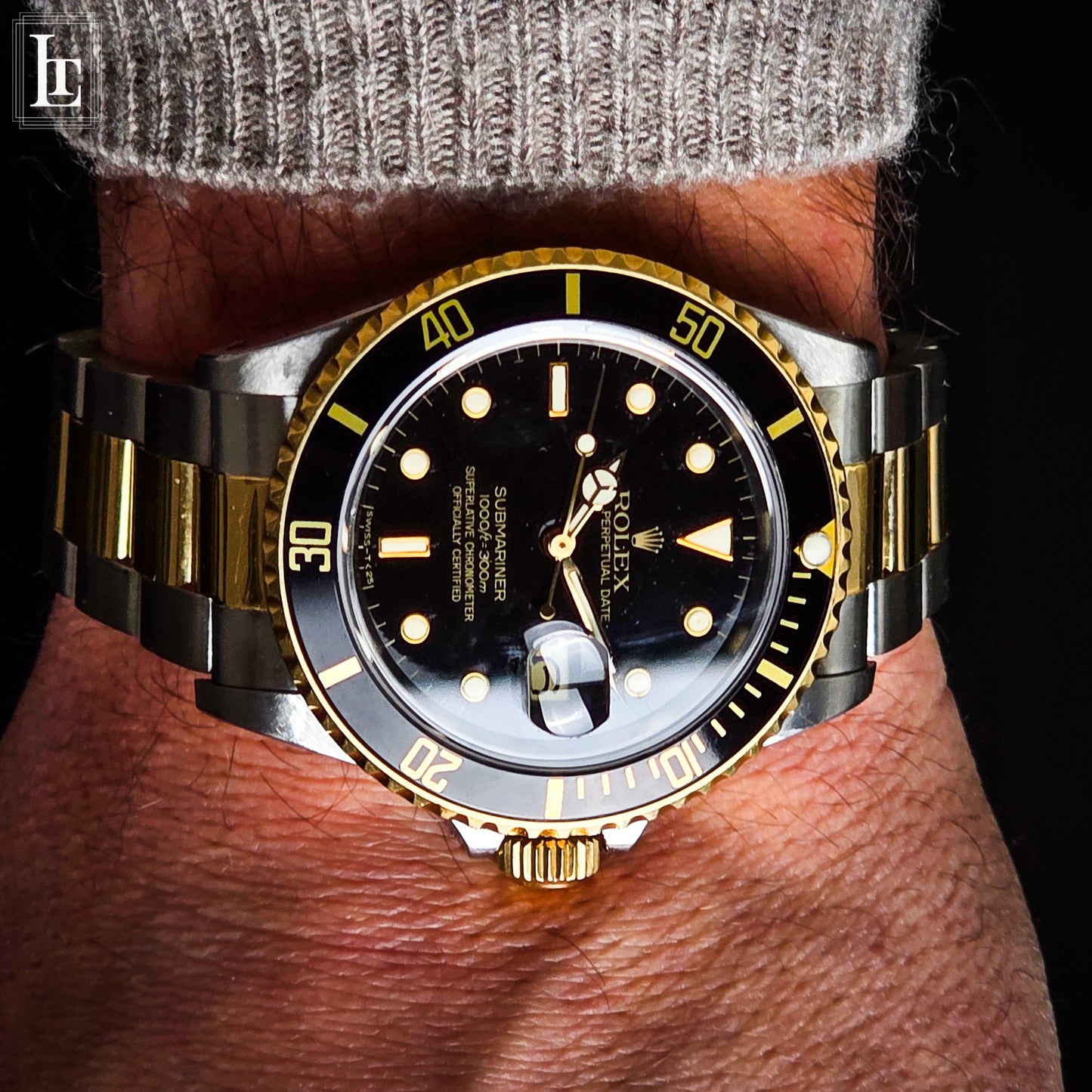Rolex Submariner 16803 black