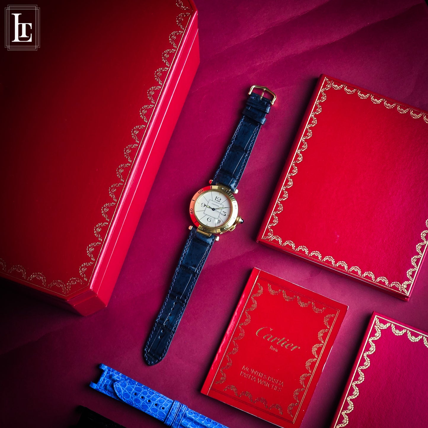 Cartier Pasha Ref.1986 0226 yg b&p