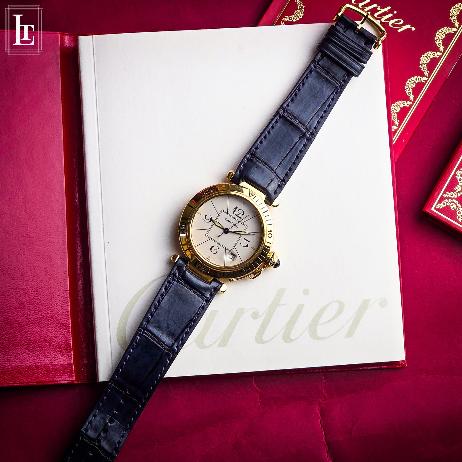 Cartier Pasha Ref.1986 0226 yg b&p – Luxo Time Firenze