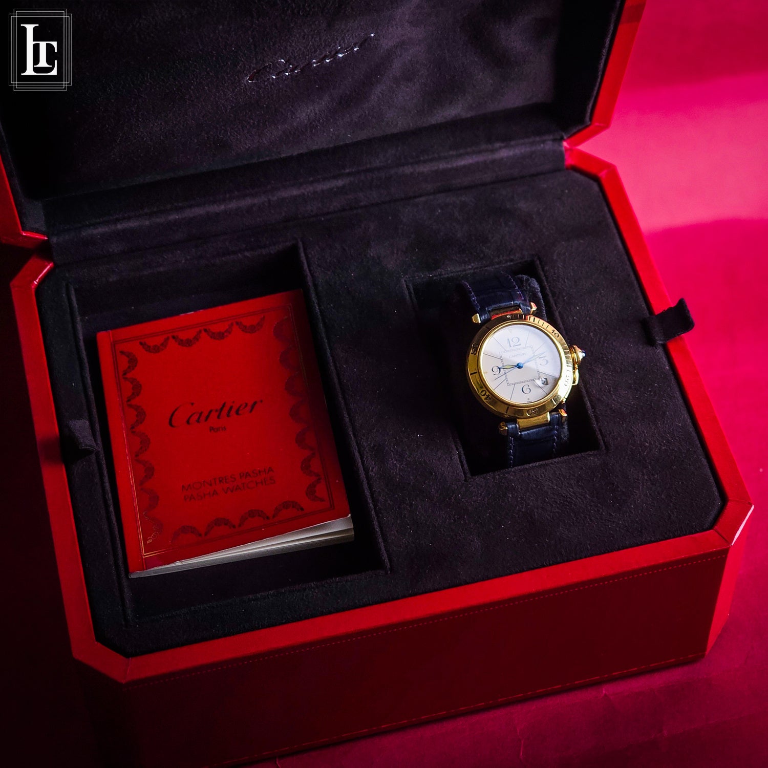 Cartier Pasha Ref.1986 0226 yg b&p – Luxo Time Firenze