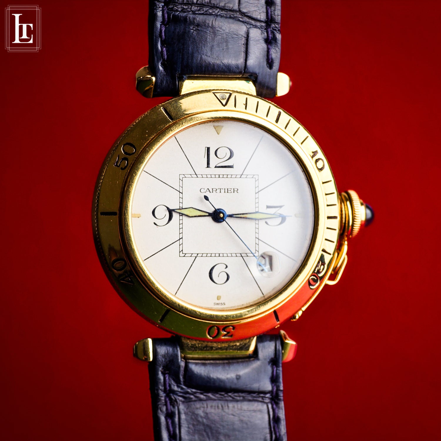 Cartier Pasha Ref.1986 0226 yg b&p – Luxo Time Firenze