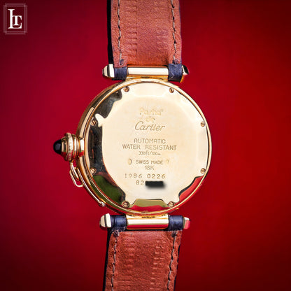 Cartier Pasha Ref.1986 0226 yg b&p