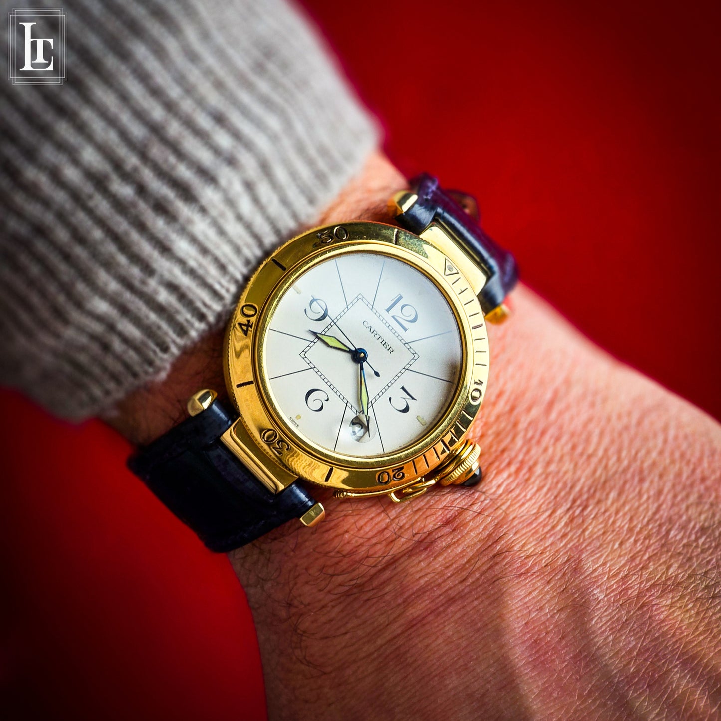 Cartier Pasha Ref.1986 0226 yg b&p