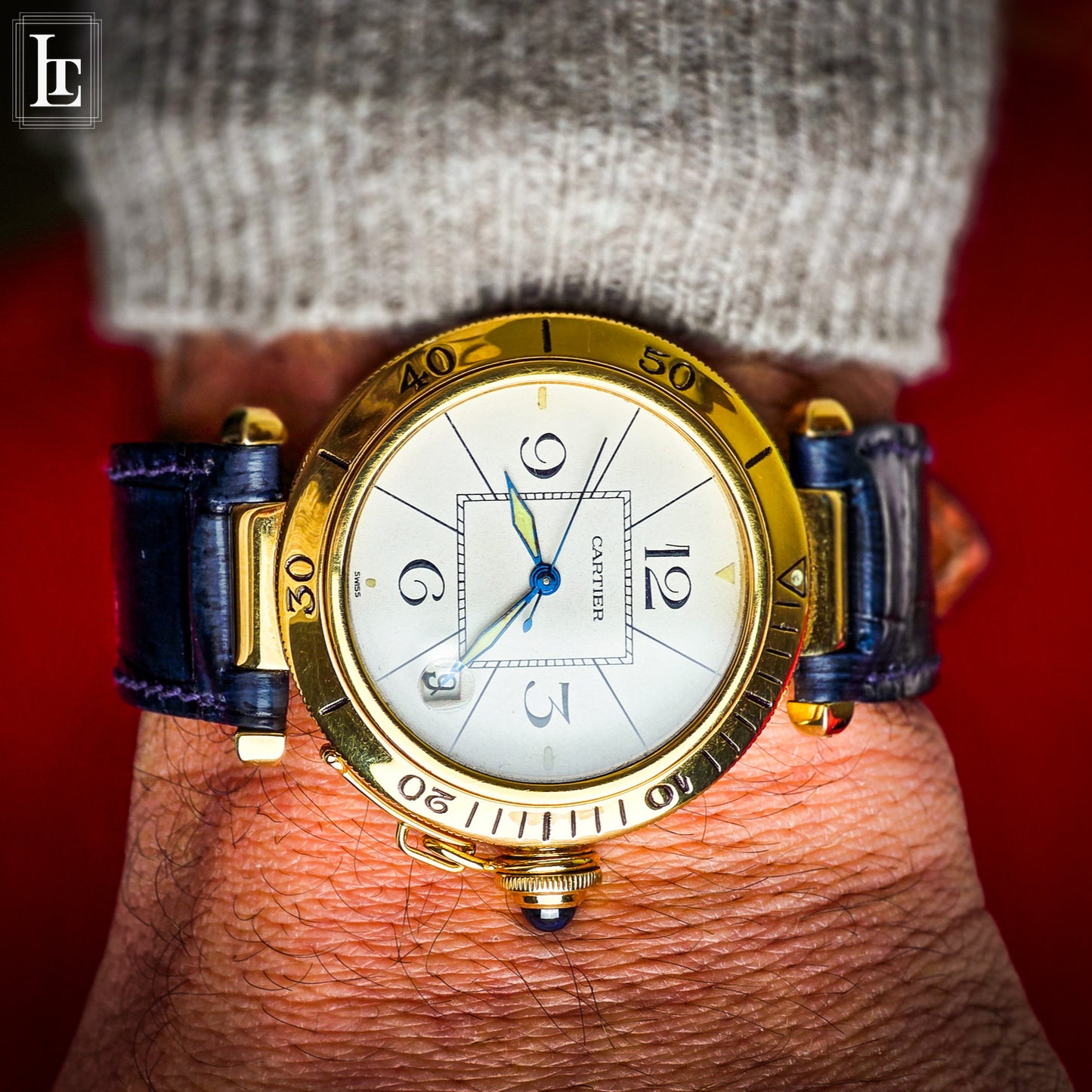 Cartier Pasha Ref.1986 0226 yg b&p