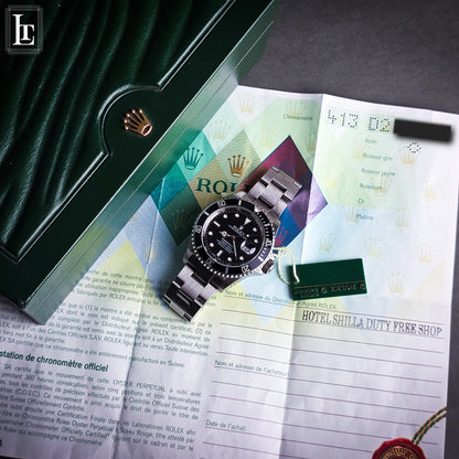 Rolex Submariner 16610 2005 b&p