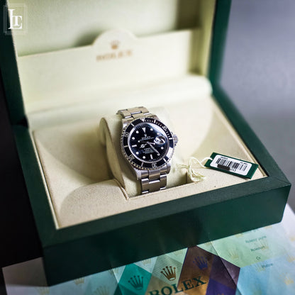 Rolex Submariner 16610 2005 b&p