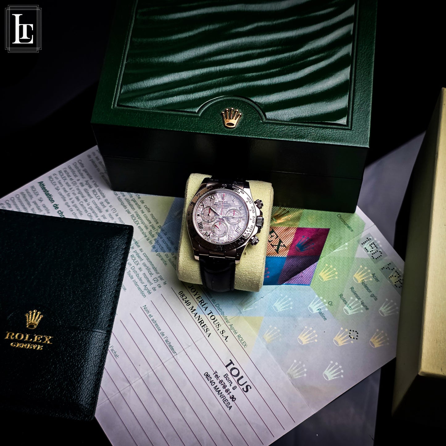 Rolex Daytona Meteorite Ref. 116519 wg b&p