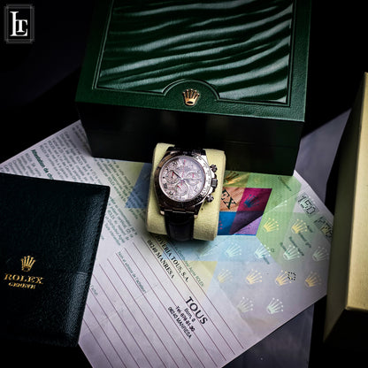 Rolex Daytona Meteorite Ref. 116519 wg b&p