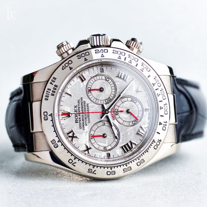 Rolex Daytona Meteorite Ref. 116519 wg b&p