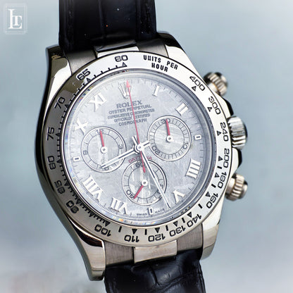 Rolex Daytona Meteorite Ref. 116519 wg b&p