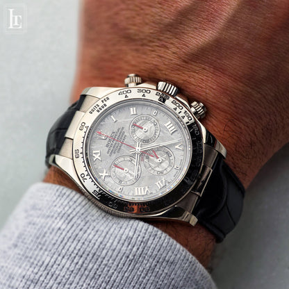 Rolex Daytona Meteorite Ref. 116519 wg b&p