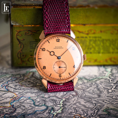 Rolex Chronometre pink gold