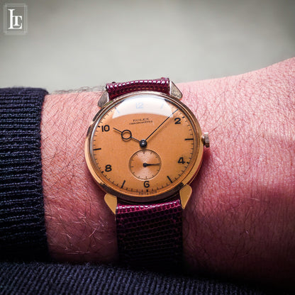 Rolex Chronometre pink gold