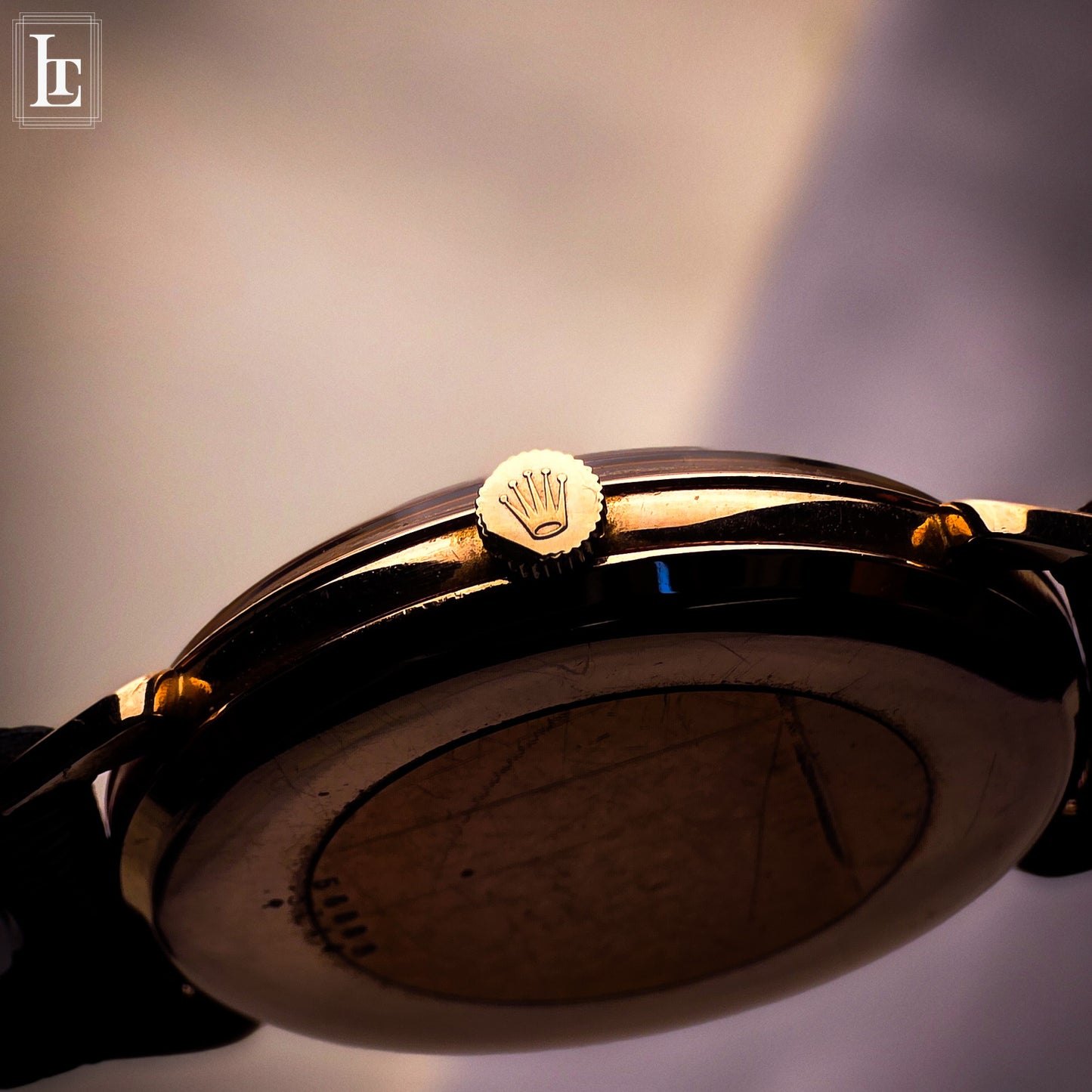 Rolex Chronometre pink gold