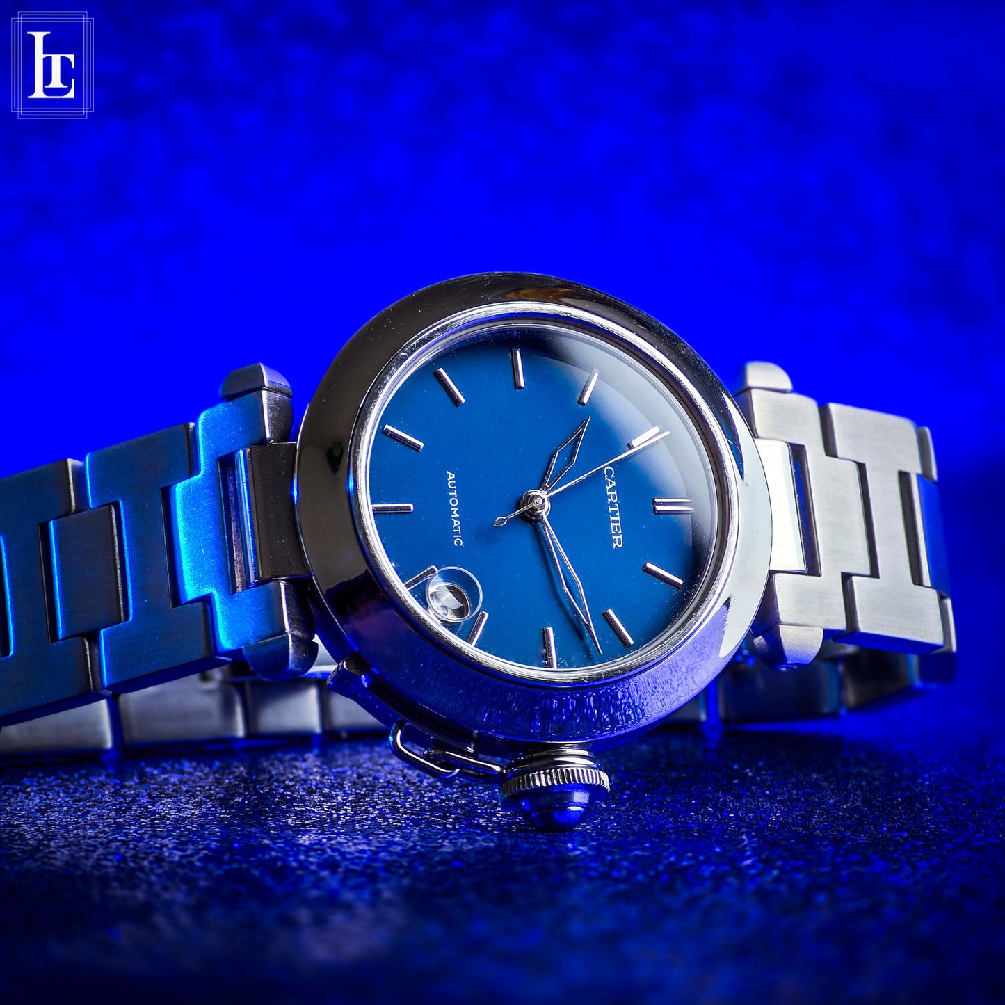 Cartier Pasha Ref. 2324 blue