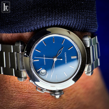 Cartier Pasha Ref. 2324 blue