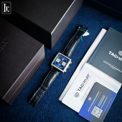 Tag Heuer Monaco blue