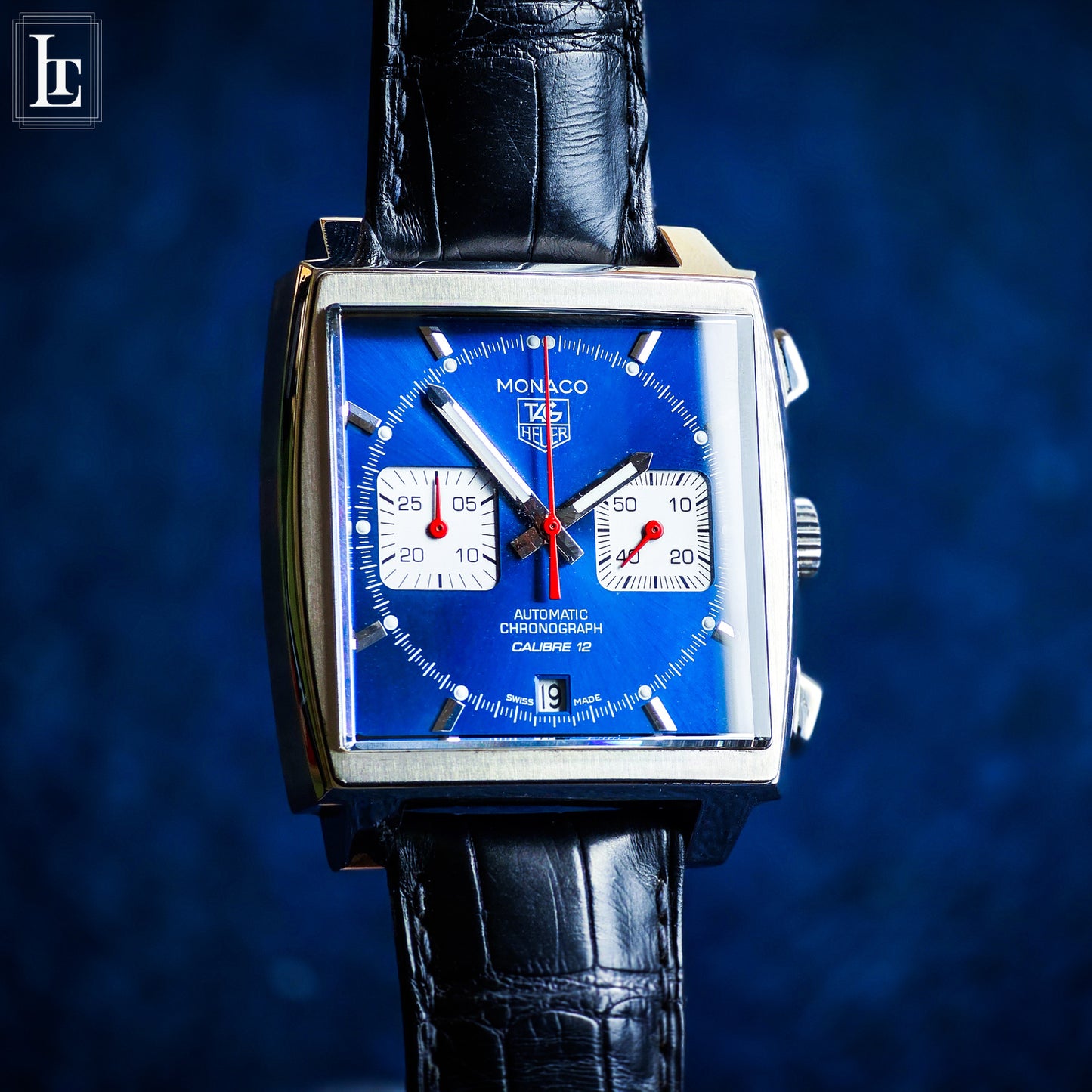 Tag Heuer Monaco blue