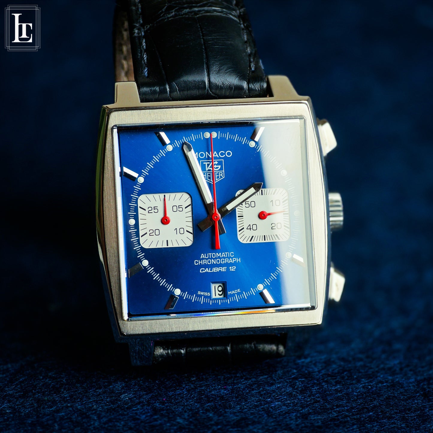 Tag Heuer Monaco blue