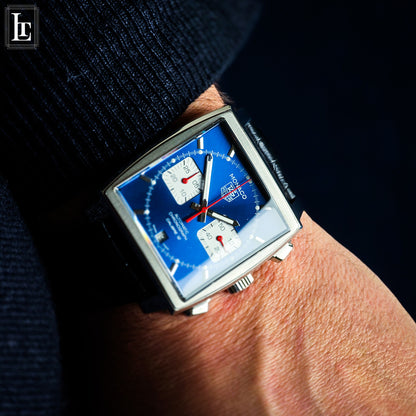 Tag Heuer Monaco blue