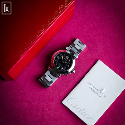 Cartier Pasha Ref. 2324 black b&p