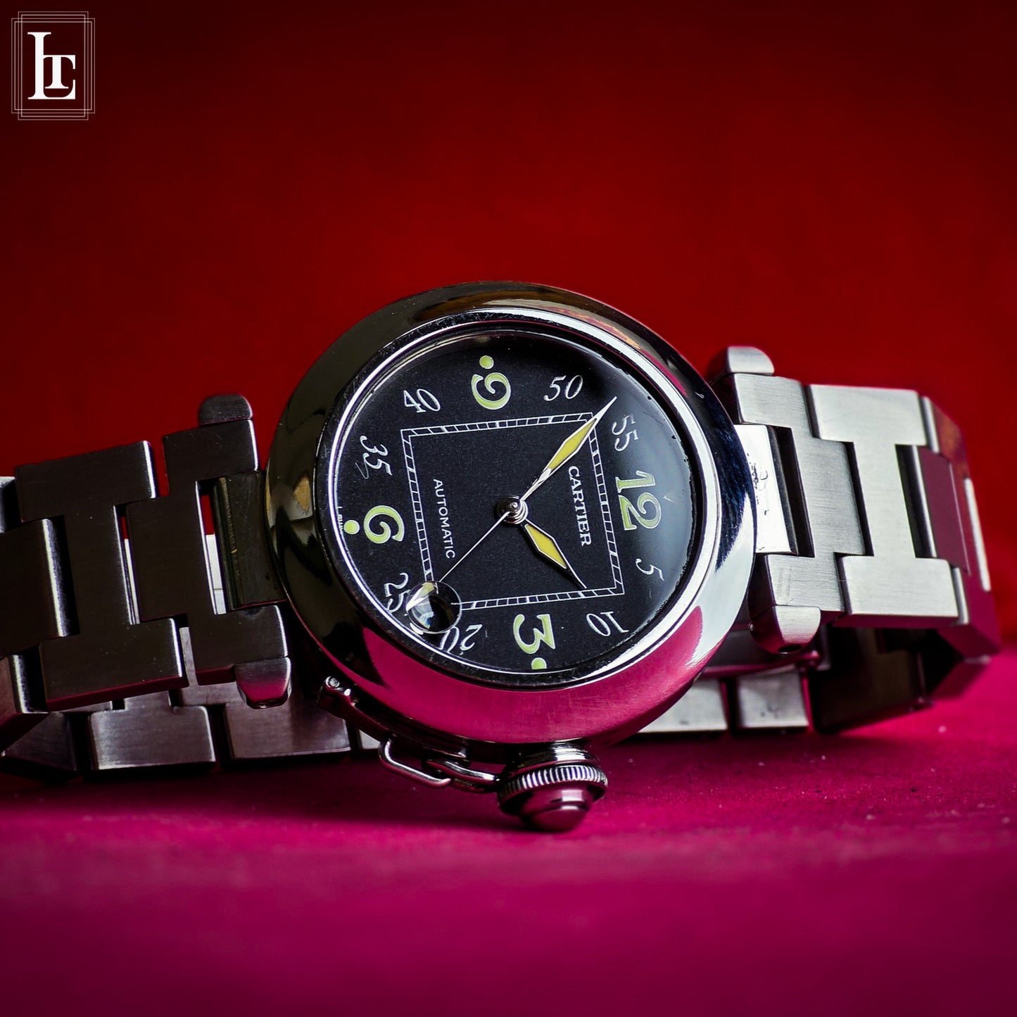 Cartier Pasha Ref. 2324 black b&p