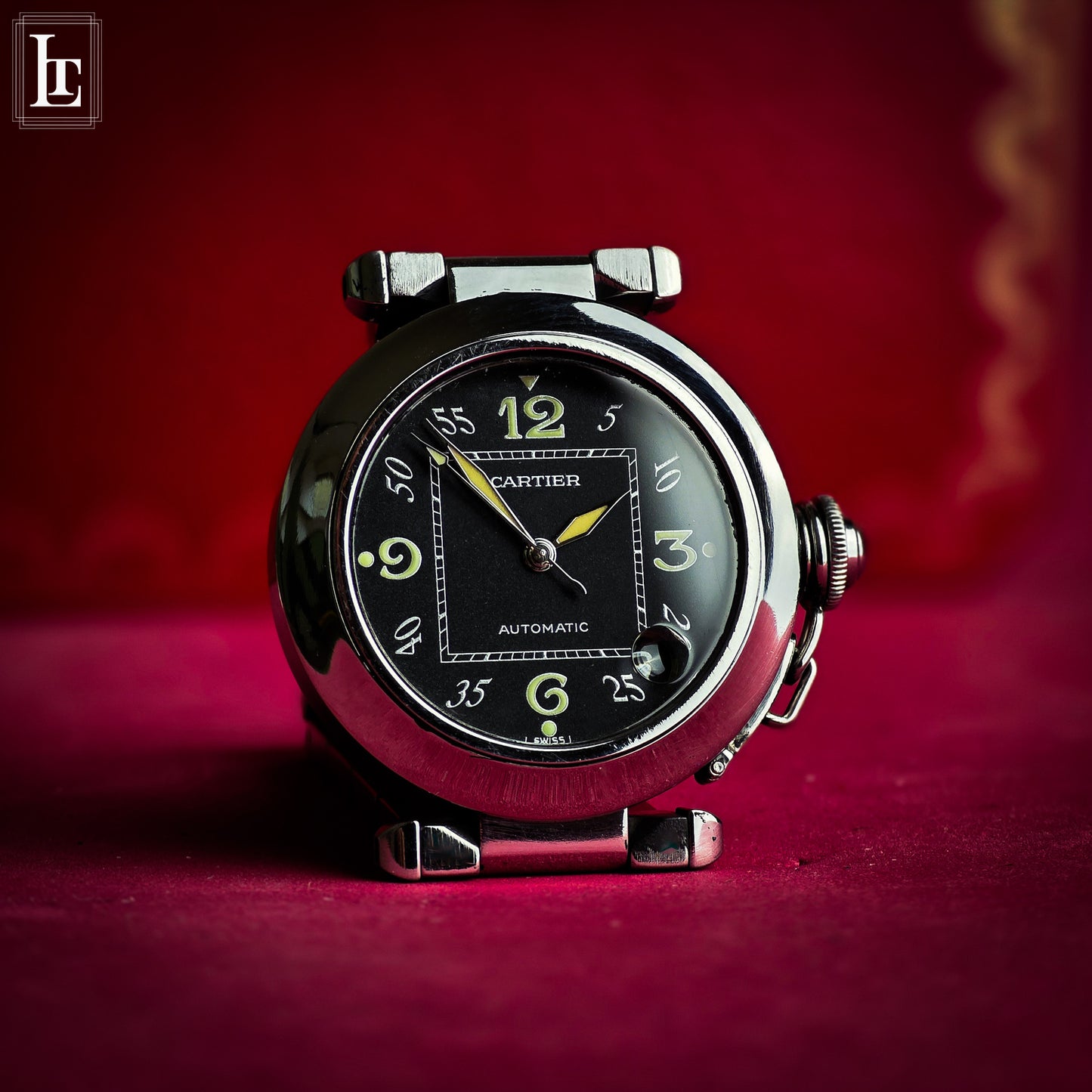 Cartier Pasha Ref. 2324 black b&p