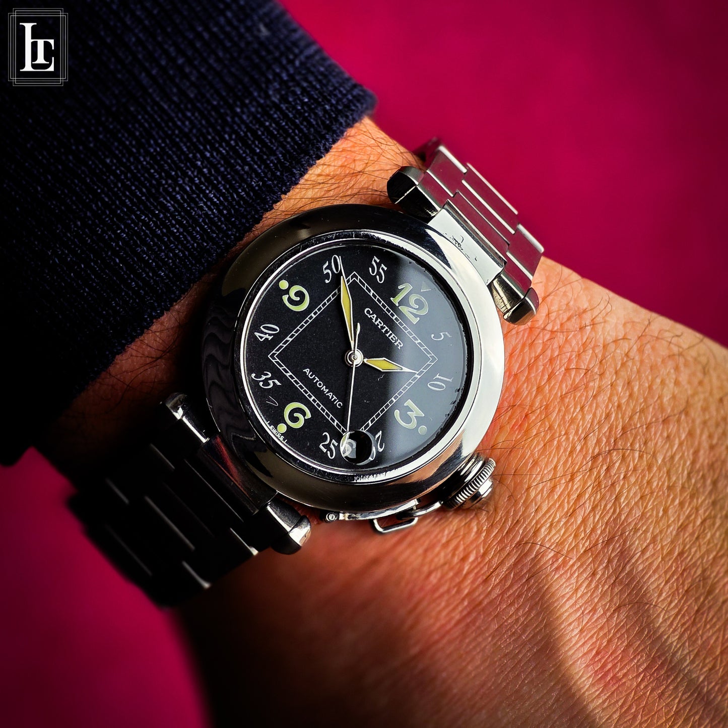 Cartier Pasha Ref. 2324 black b&p