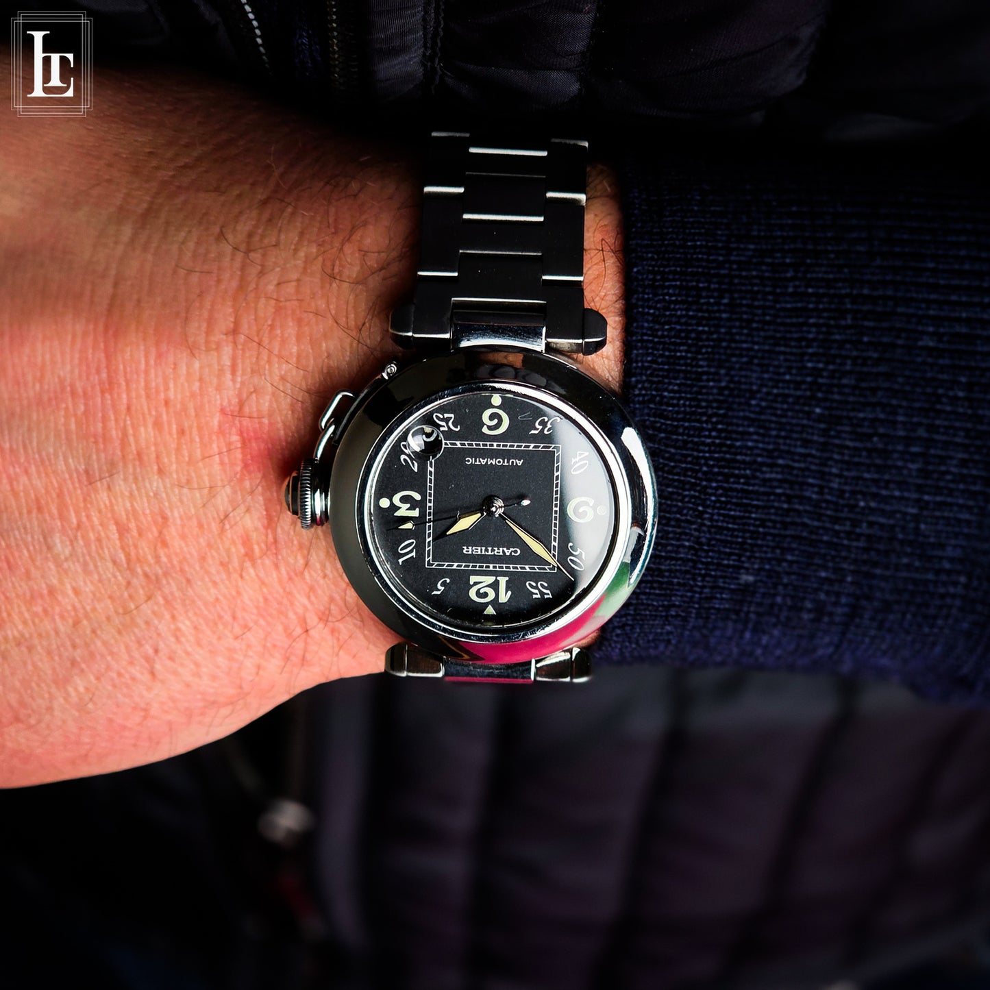 Cartier Pasha Ref. 2324 black b&p