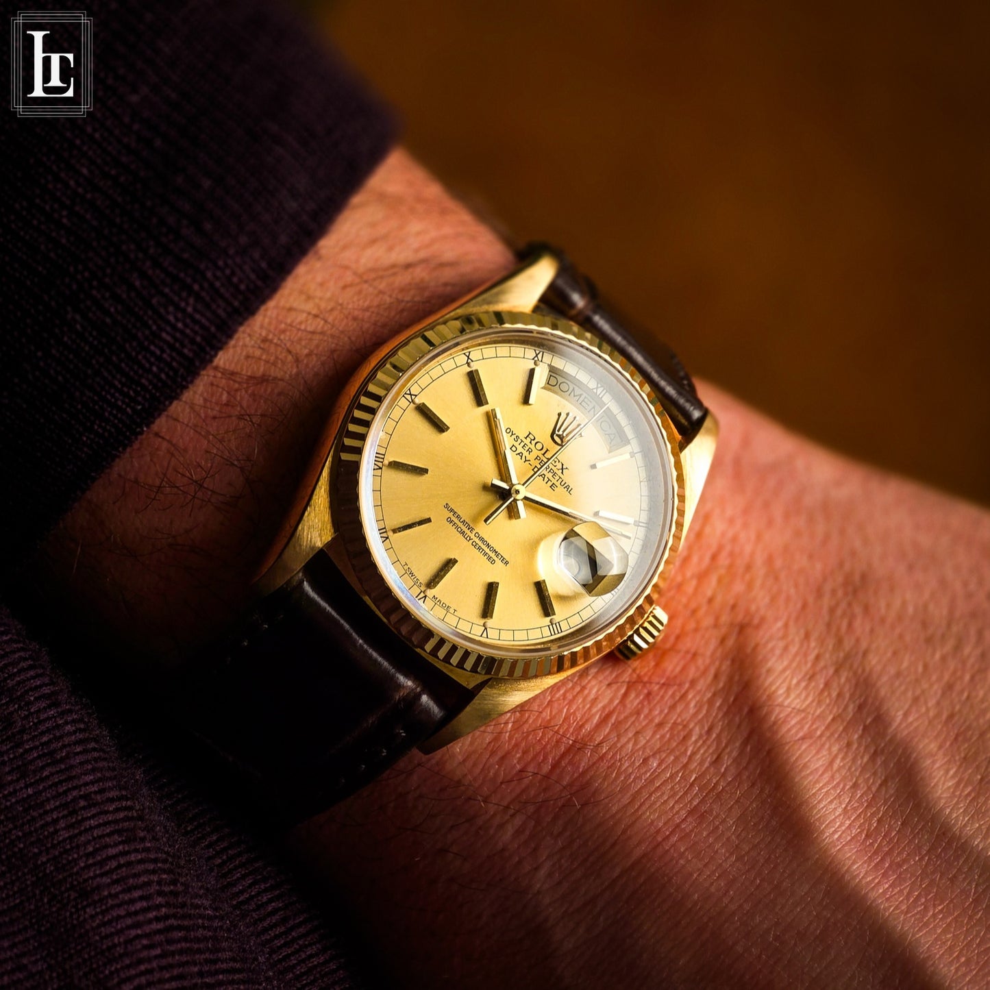 Rolex Day-Date 18038 oro giallo