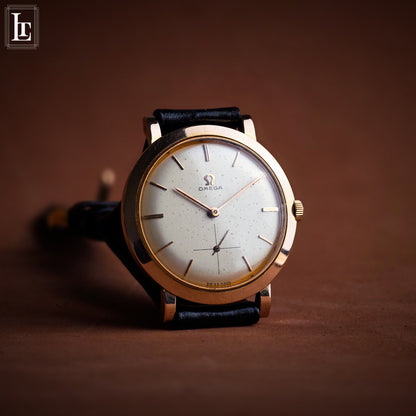 Omega classic rose gold b&p