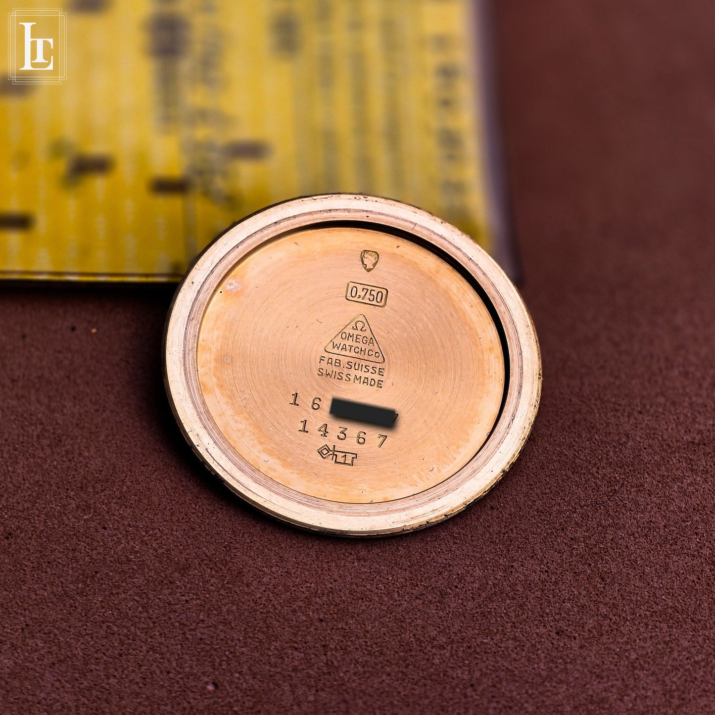 Omega classic rose gold b&p