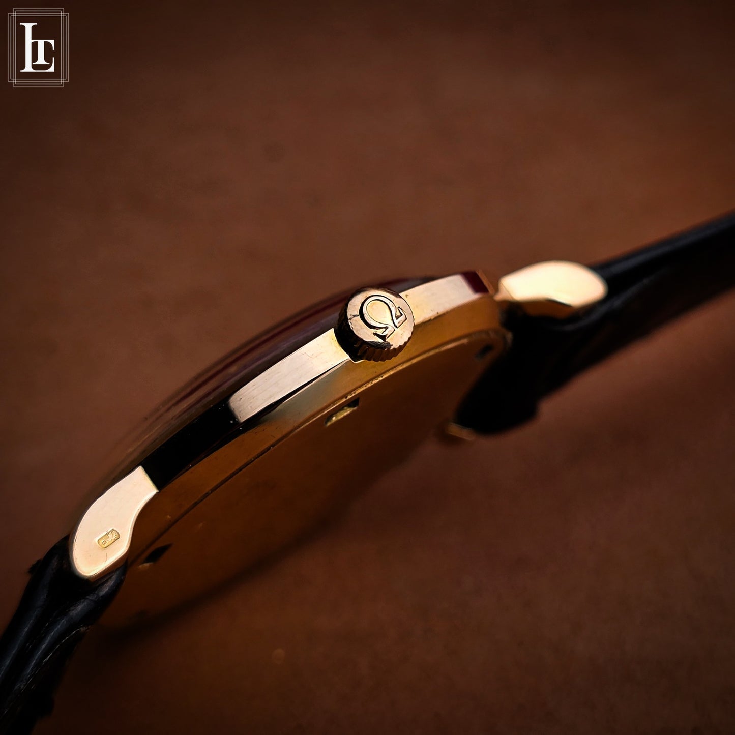 Omega classic rose gold b&p