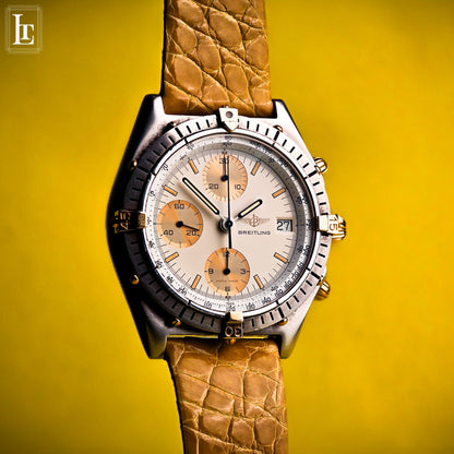 Breitling Chronomat gold subdials
