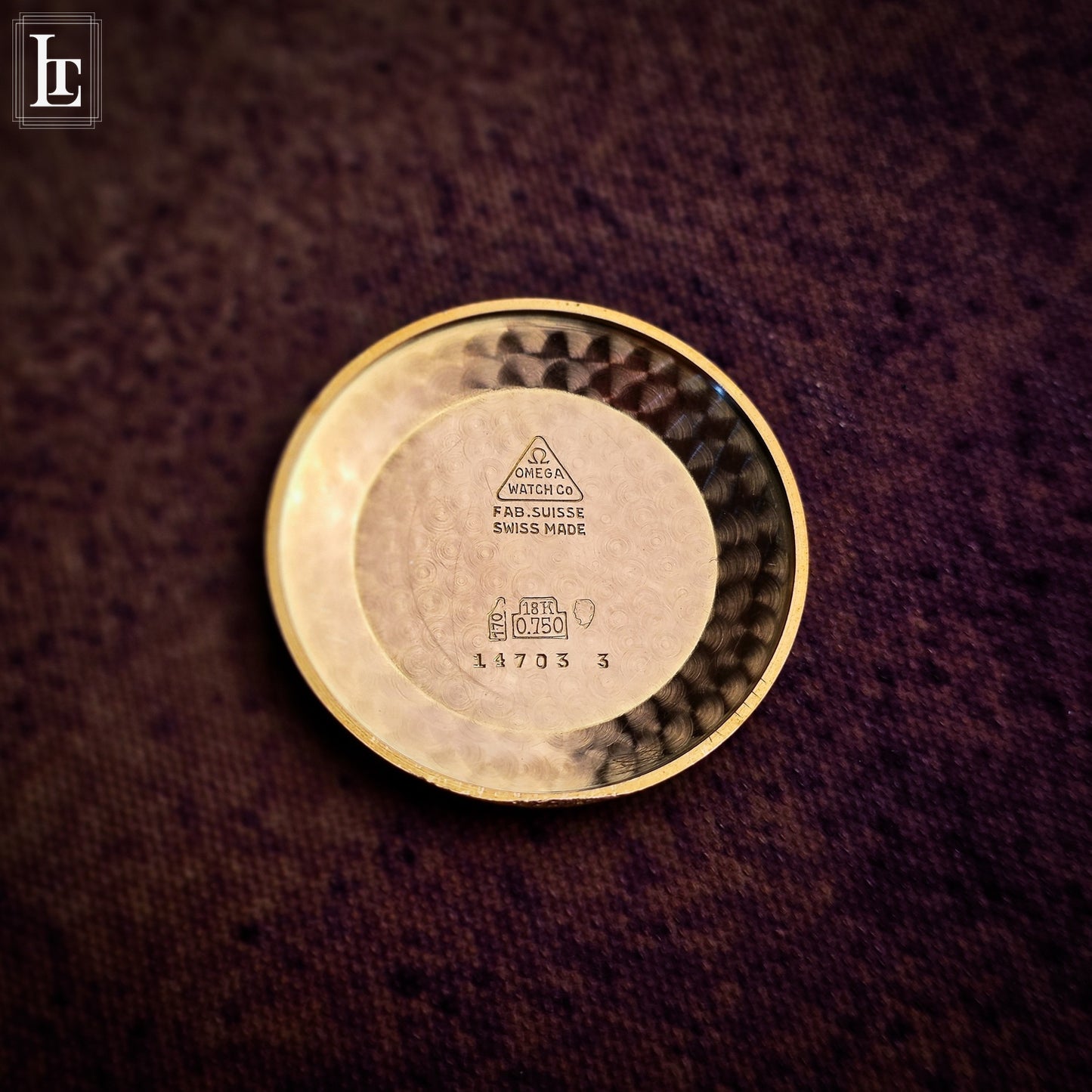 Omega Genève pink gold