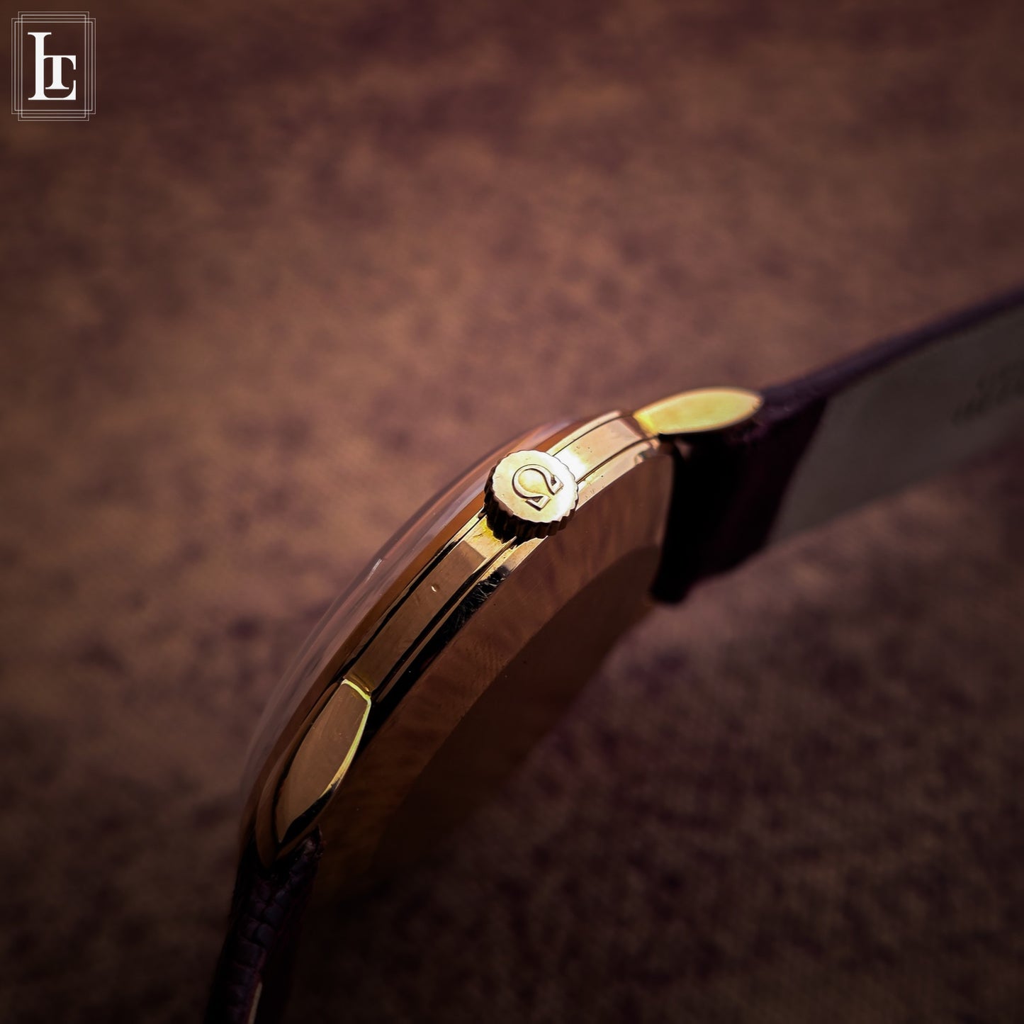 Omega Genève pink gold