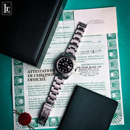 Rolex Explorer II nero b&p 1998