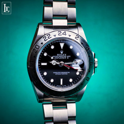 Rolex Explorer II nero b&p 1998