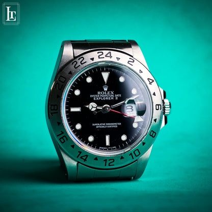 Rolex Explorer II nero b&p 1998