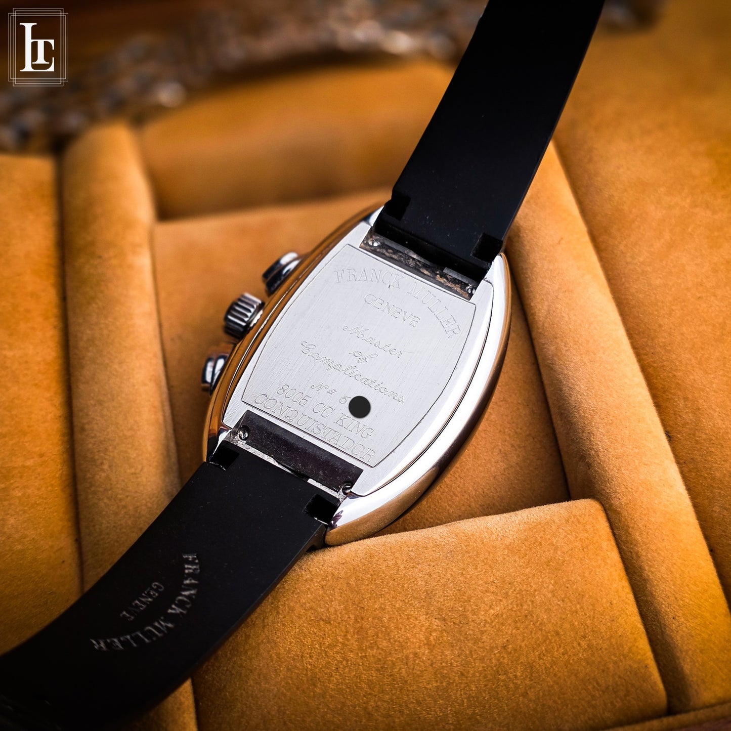 Frank Muller King Conquistador chronograph b&p