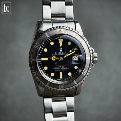 Rolex Submariner 1680 red writing MK4