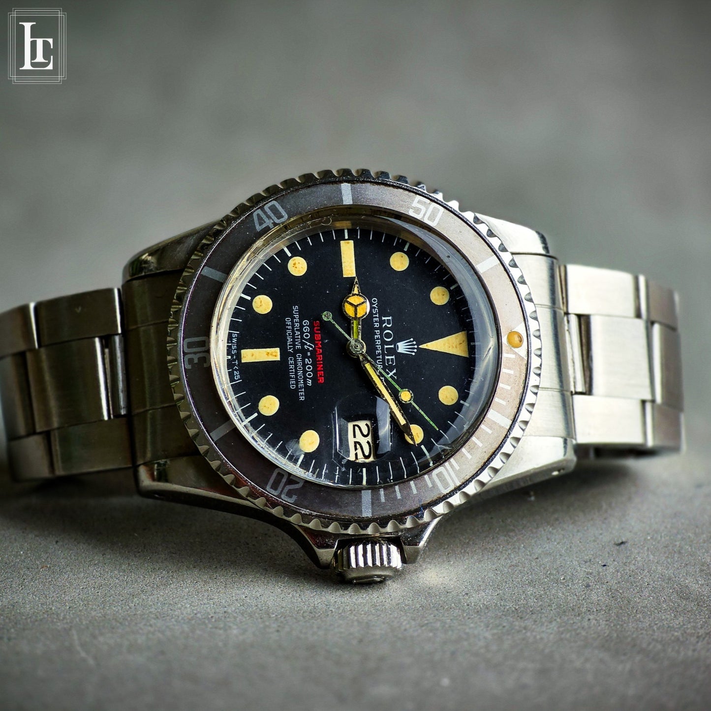 Rolex Submariner 1680 red writing MK4