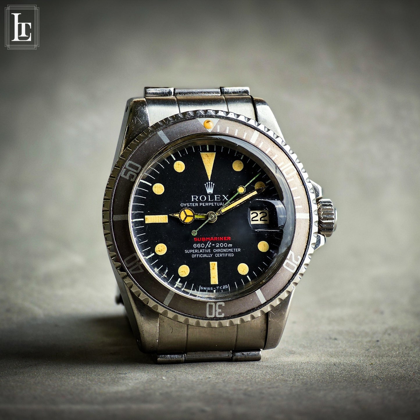 Rolex Submariner 1680 red writing MK4