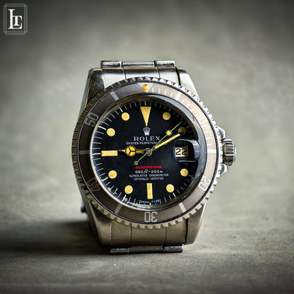 Rolex Submariner 1680 red writing MK4