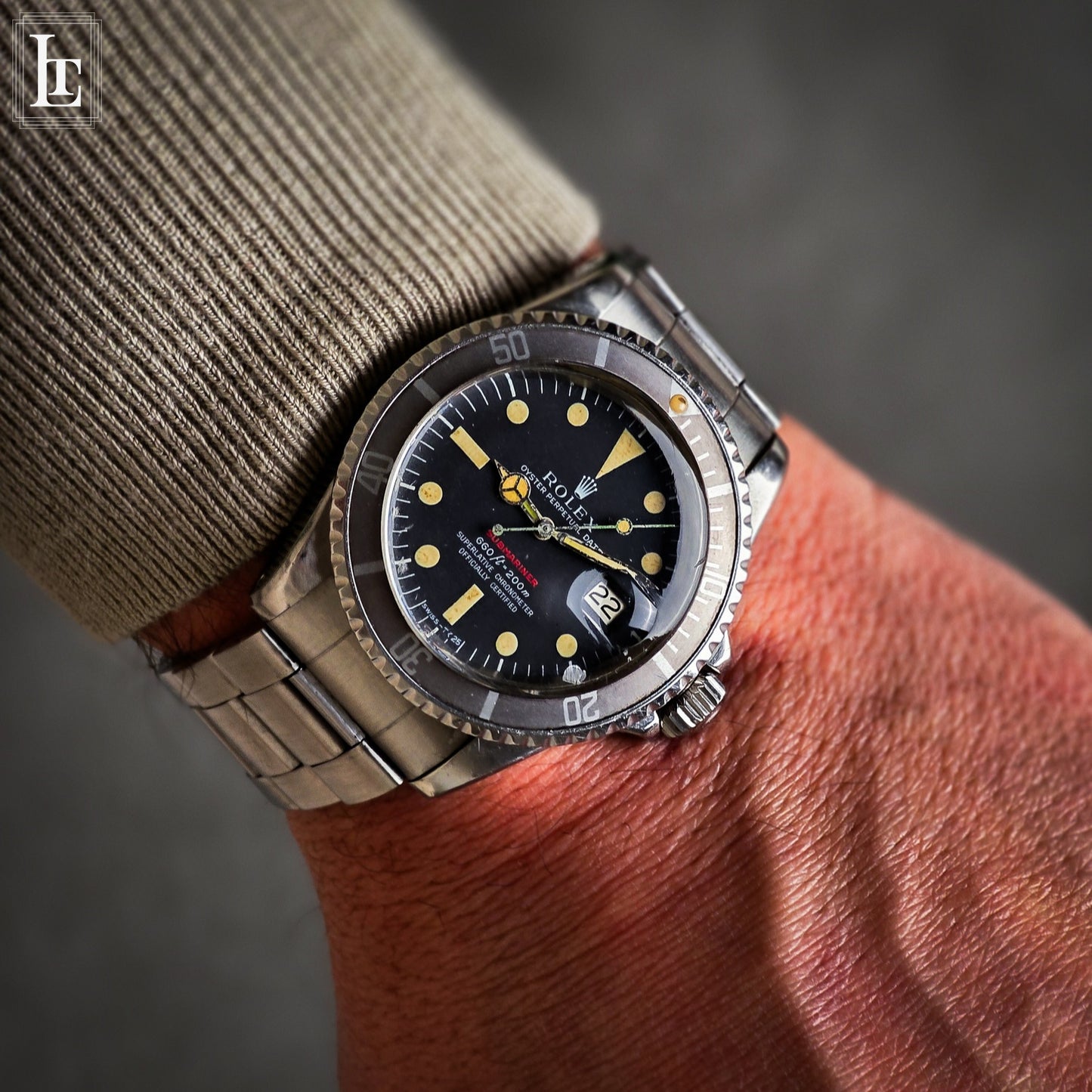 Rolex Submariner 1680 red writing MK4