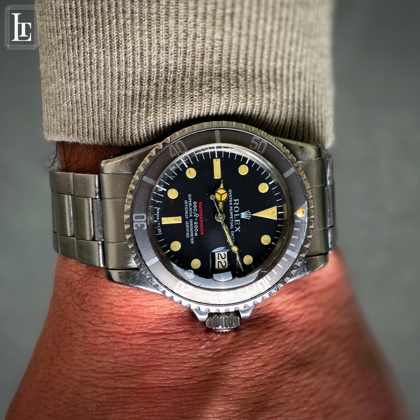 Rolex Submariner 1680 red writing MK4