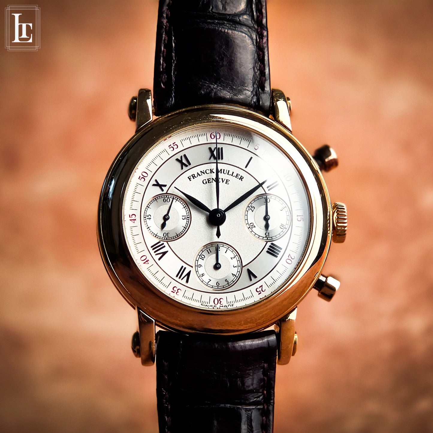 Frank Muller Chronograph 7000 CC Full Set YG