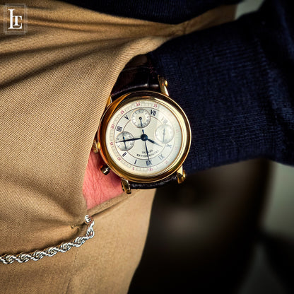 Frank Muller Chronograph 7000 CC Full Set YG